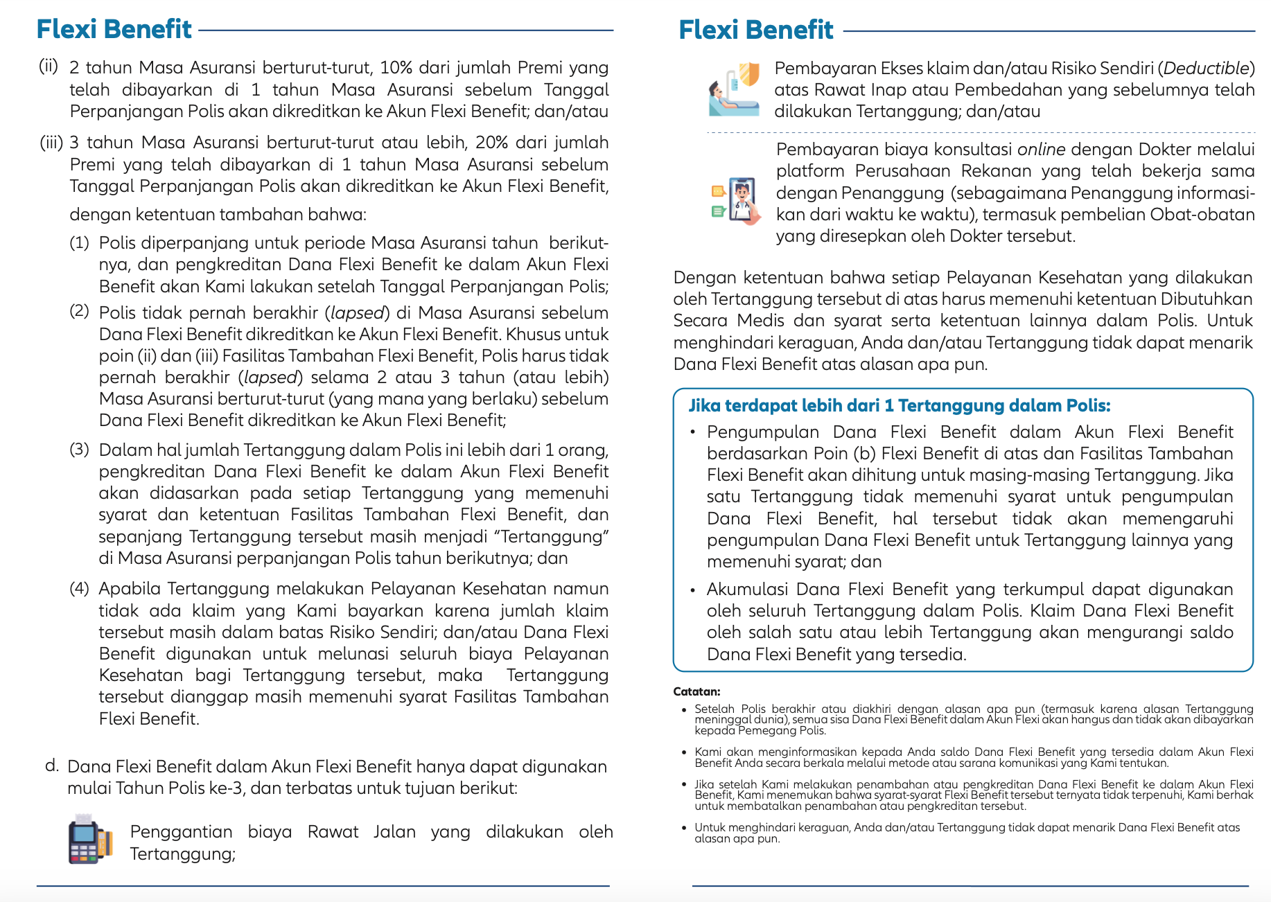 Benefit Allianz Flexi Medical